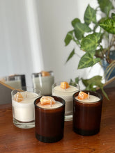 Load image into Gallery viewer, Happiness - Orange Calcite & Citrus - Crystal Chakra Candle (30cl)