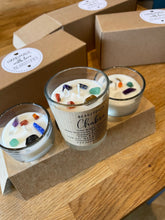 Load image into Gallery viewer, Crystal Chakra Candles - 9cl (Set of 3)