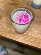 Load image into Gallery viewer, LOVE•LOVE• LOVE Crystal candles - 9cl (set of 3)