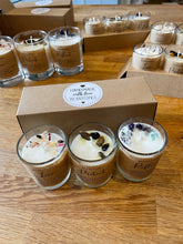 Load image into Gallery viewer, LOVE•PROTECT•REFLECT Crystal Candles Set (3 x 9cl)