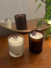 Load image into Gallery viewer, Relax - Amethyst &amp; Lavender - Crystal Chakra Candle (30cl)
