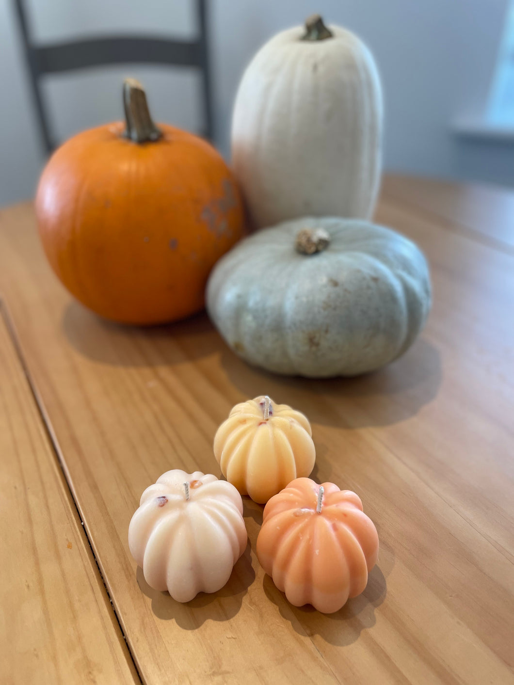 Crystal Halloween Candles - Pumpkin & Skull