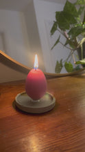 Load and play video in Gallery viewer, Crystal Egg Candles
