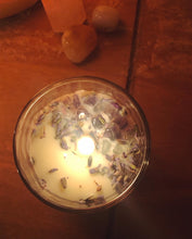 Load image into Gallery viewer, Reflect - Amethyst, Fluorite &amp; Lavender Candle (20cl)
